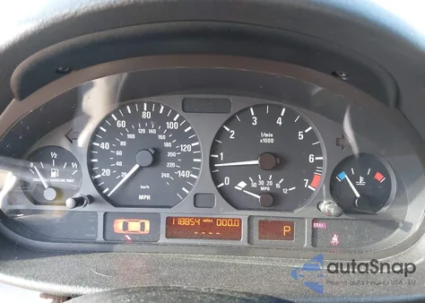 2004 BMW 325I из США, поврежденный, VIN WBAAZ33404KP84987